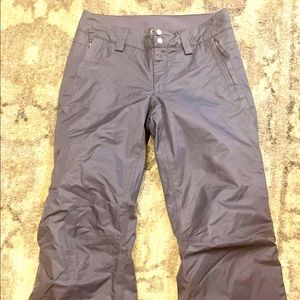 Gray  North Face Snow Pants